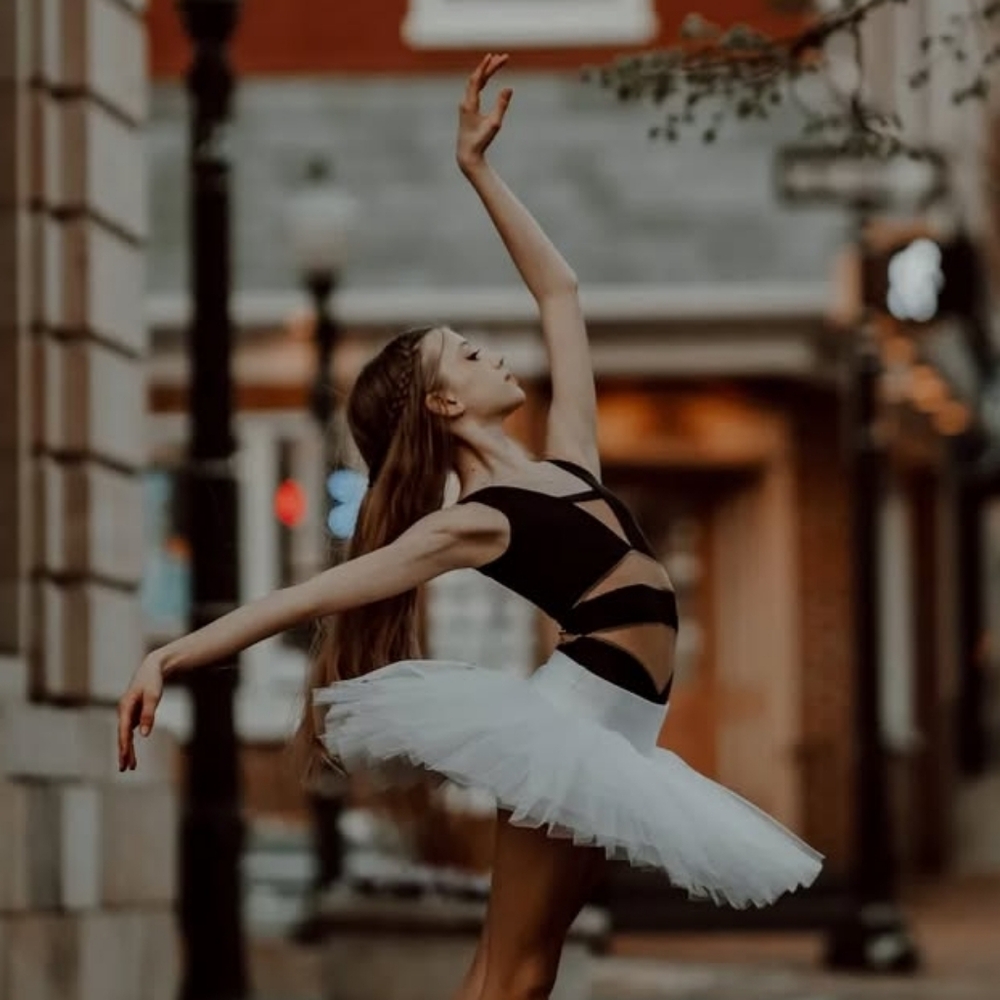 HDW Dance Black Lyrical Leotard